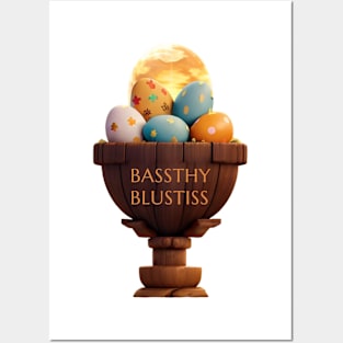 BASSTHY  BLUSTISS / Joyful Easter Posters and Art